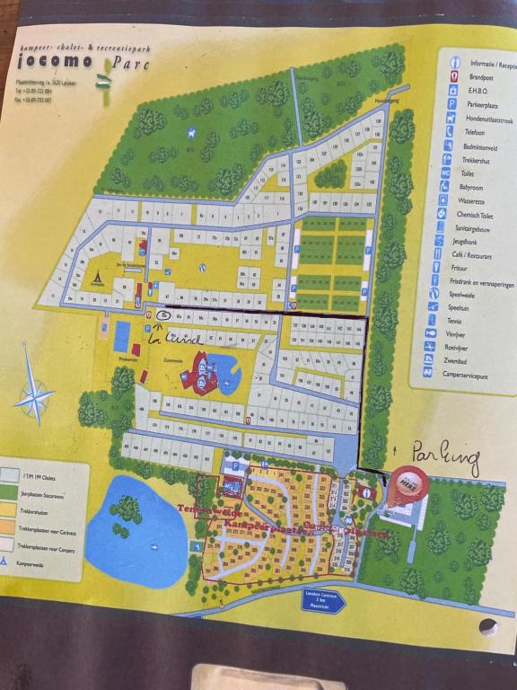 route map naar La Luna